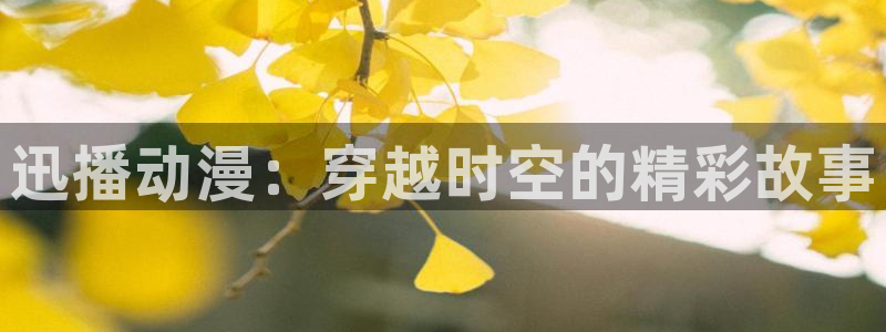 囧次元动漫app：迅播动漫：穿越时空的精彩故事