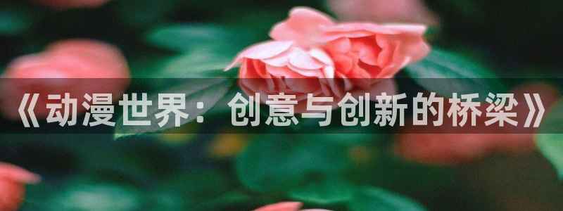 囧次元ios：《动漫世界：创意与创新的桥梁》