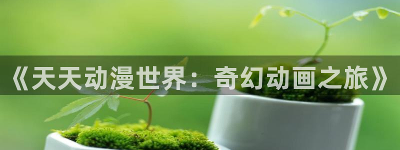 囧次元下载最新：《天天动漫世界：奇幻动画之旅》